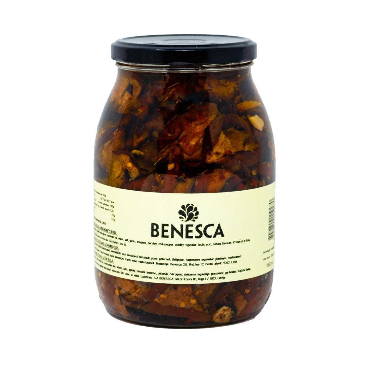 Grillitud baklažaan õlis Benesca 950g