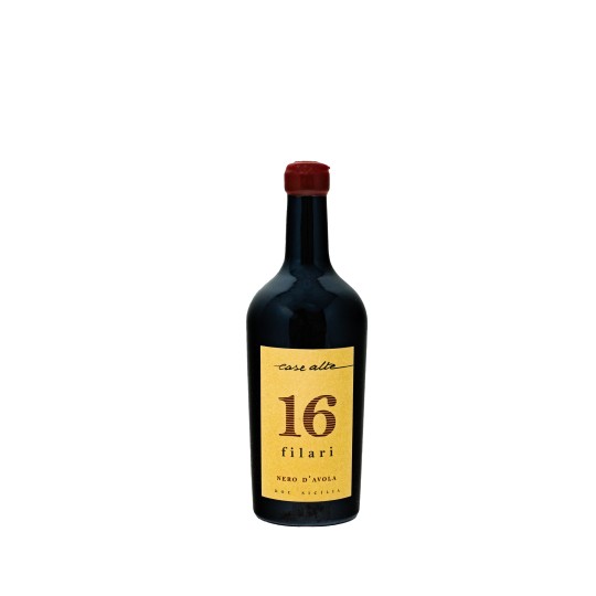 CASE ALTE Nero d'Avola 16 Filari DOC BIO, kaitstud päritolunimetusega vein 14%vol. 750ml