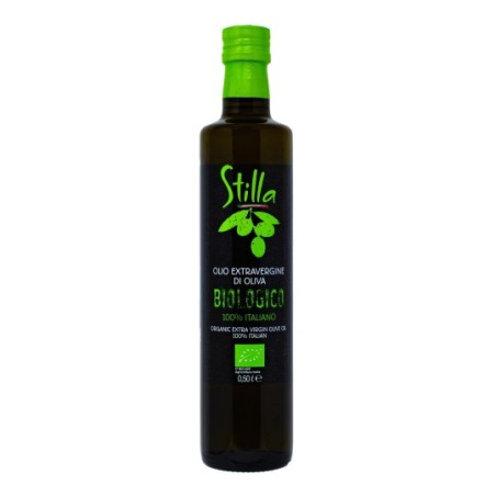 Extra Virgin Olive Oil 100% Italian BIO 500ml Dorica glass