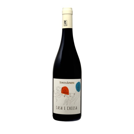 TENUTA LENZINI Merlot Casa e Chiesa DOC BIO, kaitstud päritolunimetusega vein 14,5%vol. 750ml
