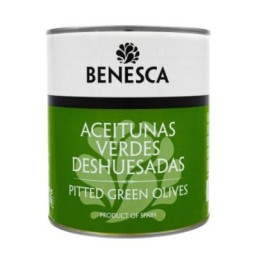 Pitted Green Olives Benesca 3100g