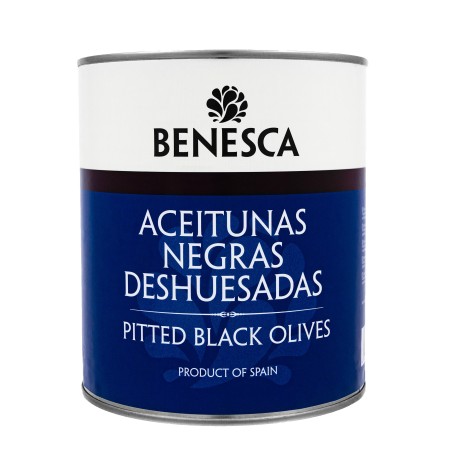 Mustad oliivid kivideta Benesca 3100g