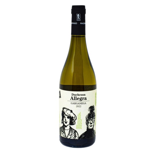 MASSIMAGO Garganega Duchessa Allegra IGT BIO, kaitstud geograafilise tähisega vein 12%vol. 750ml