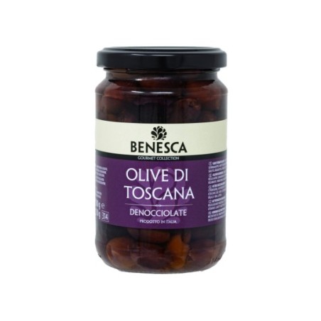 Toscana oliivid kivideta Benesca 280g