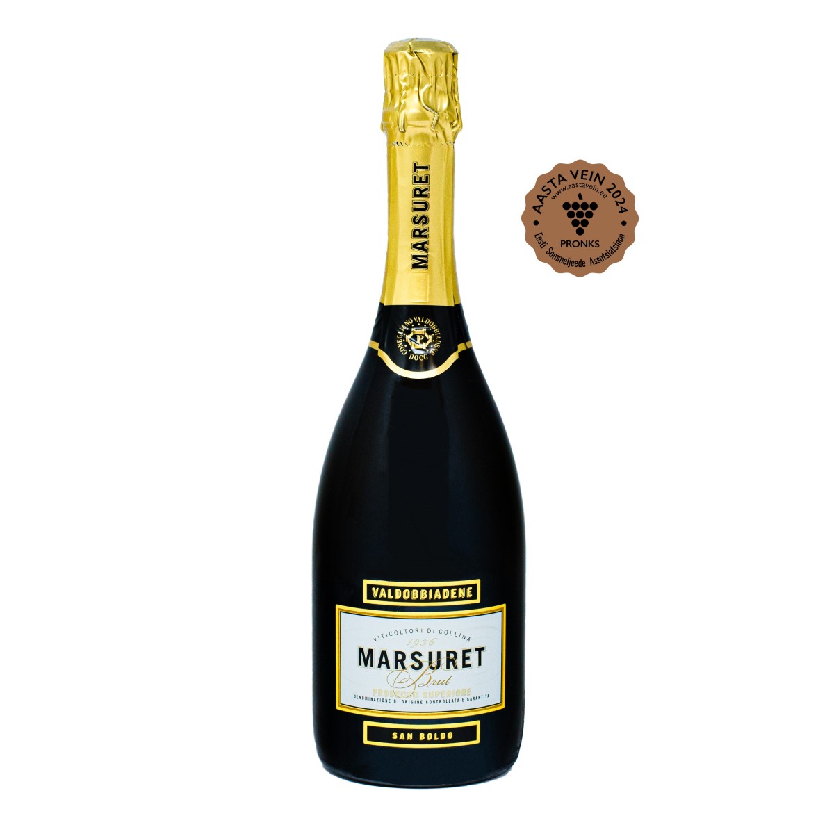 Marsuret Valdobbiadene Prosecco Superiore DOCG Extra Dry 'Il Soller' 375ml Half-bottle