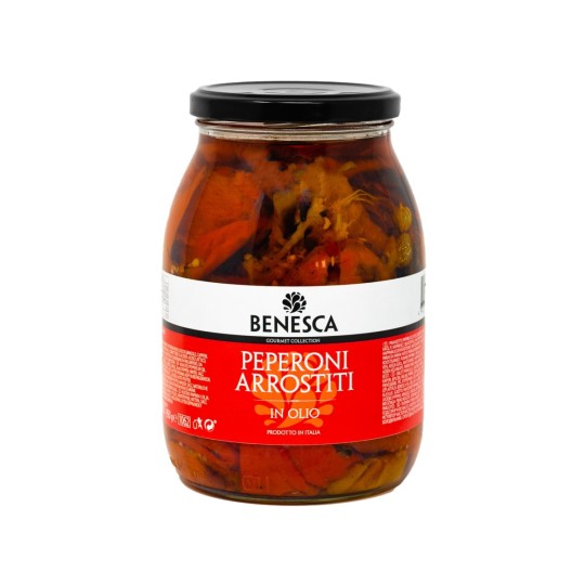 Grillitud paprika õlis Benesca 950g