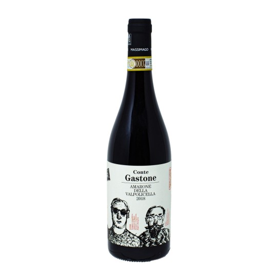 MASSIMAGO Amarone Conte Gastone DOCG BIO, kaitstud päritolunimetusega vein 16%vol. 750ml