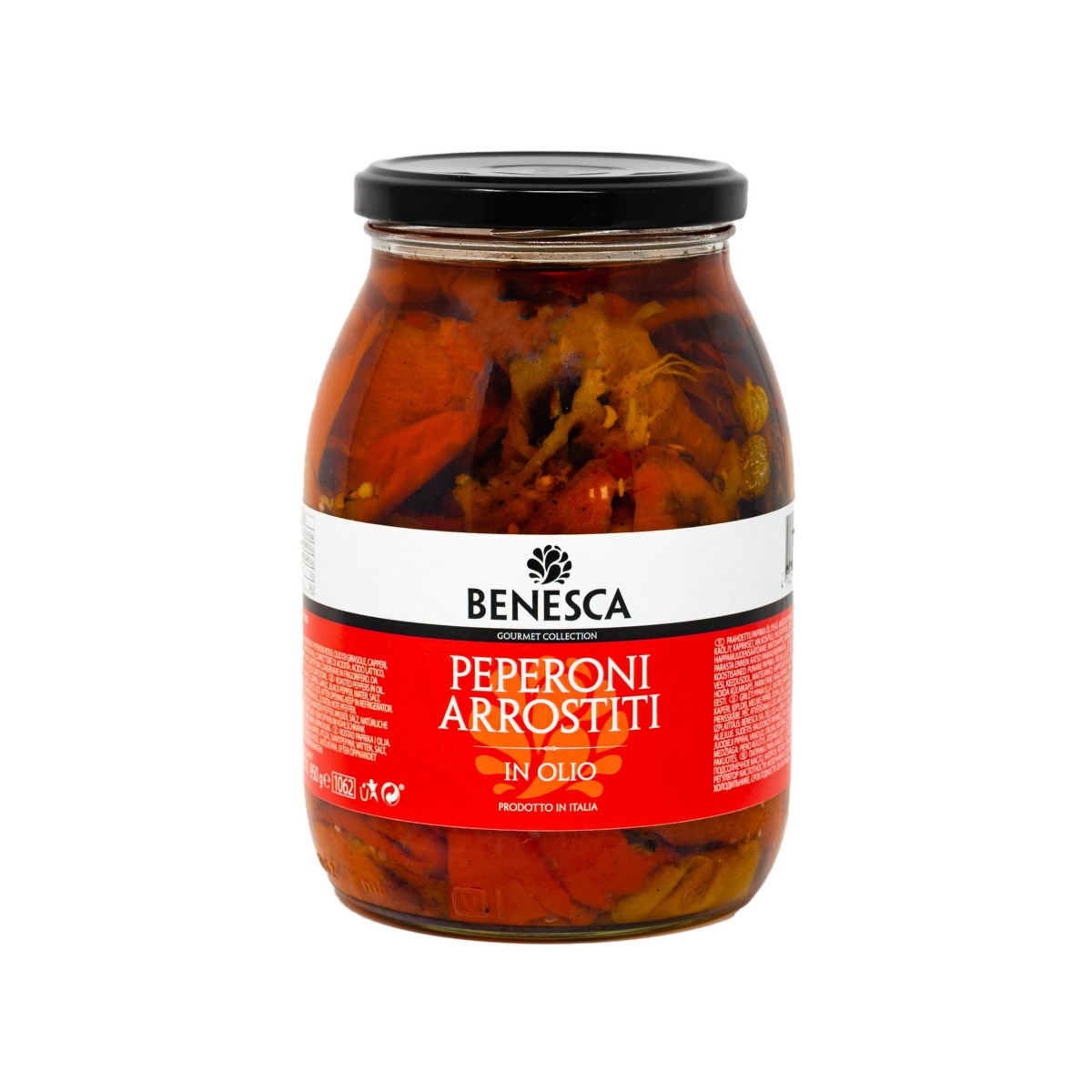 Grillitud paprika õlis Benesca 950g