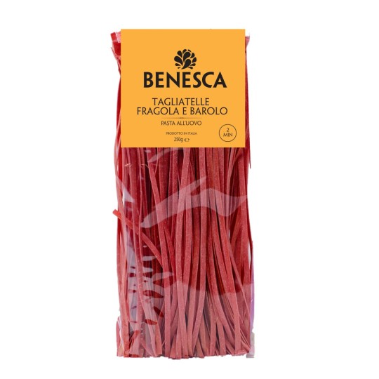 Egg Pasta Tagliatelle Strawberry and Barolo 250g bag