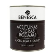 Mustad oliivid kivideta Benesca 300g
