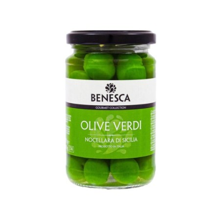 Green Sicilian Olives Benesca 295g